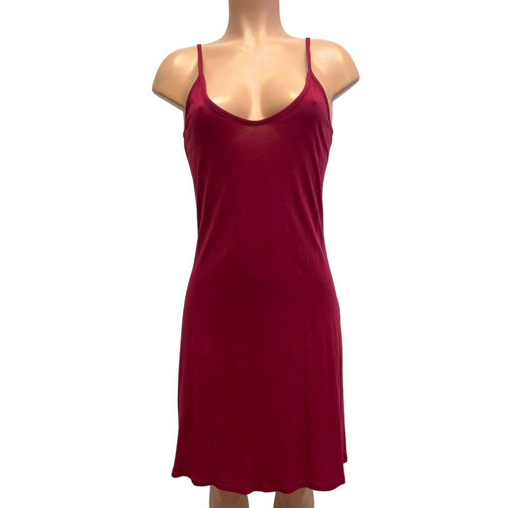 Johnny Was Mika Split Front Dress Rumba Red Small - Picture 8 of 9